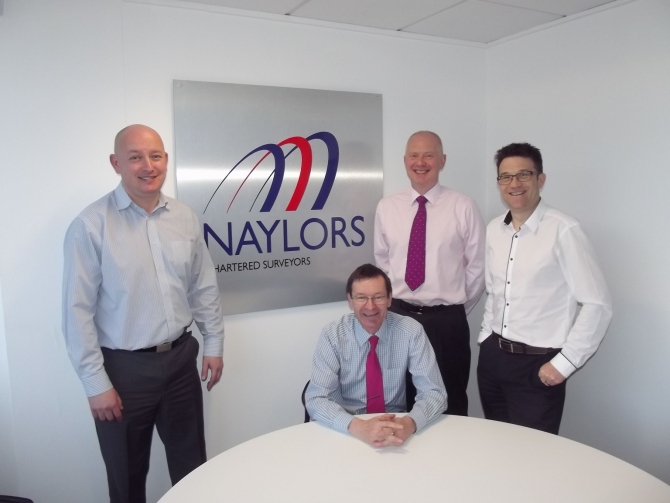 The Naylors team: Retiring at the end of the month, Bill Naylor with fellow directors (from left to right) Keith Stewart, Bill Naylor, Angus White and Fergus Laird